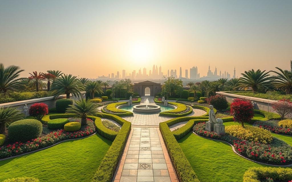 تنسيق حدائق الجزيرة الرياض