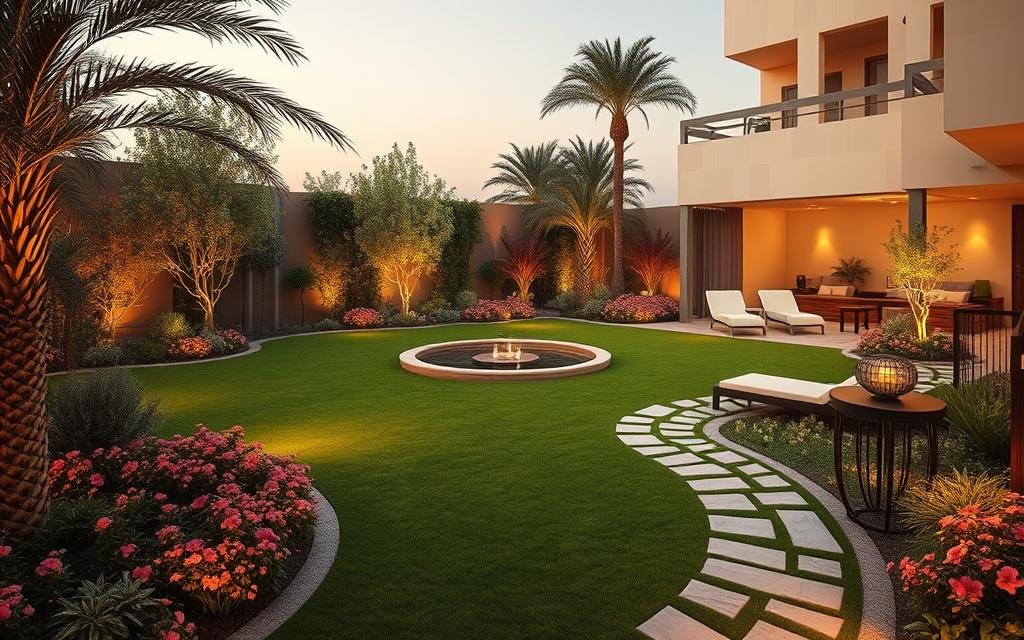 تصميم حدائق منزلية بالرياض