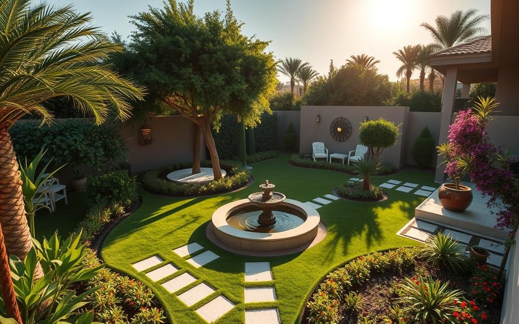تنسيق حدائق منزلية بالرياض